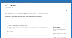 Desktop Screenshot of notipedia.it